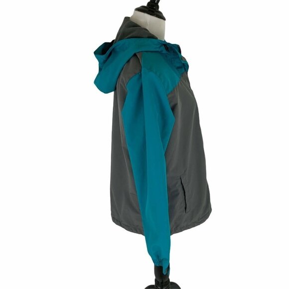 Magellan Women's S Small Windbreaker Jacket with Hoodie Fleece Lined Outdoor - Picture 3 of 7